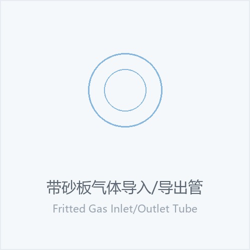 带砂板气体导入/导出管